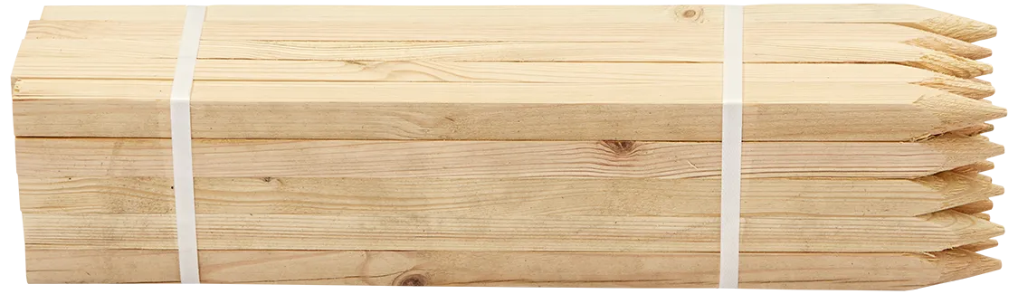 Salgspæl furu natur 25×25×600mm