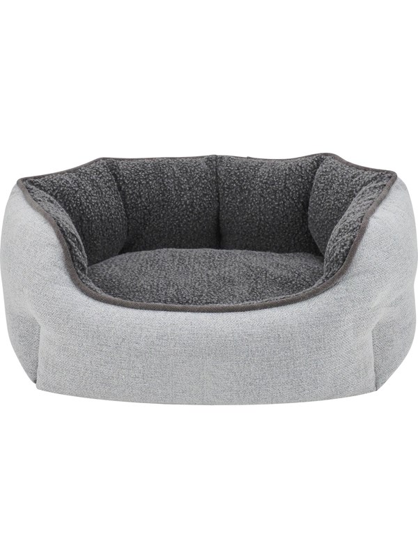 Bed Time Hundeseng BASSE 75x60x24 cm. Lysegrå