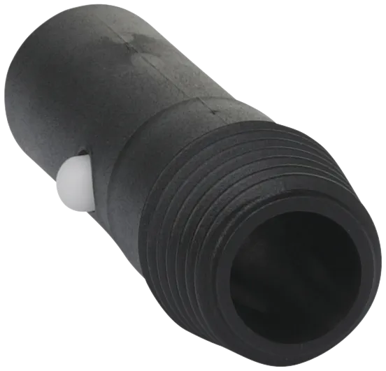 Adapter fra klikk til gjenge, ø26×78 mm