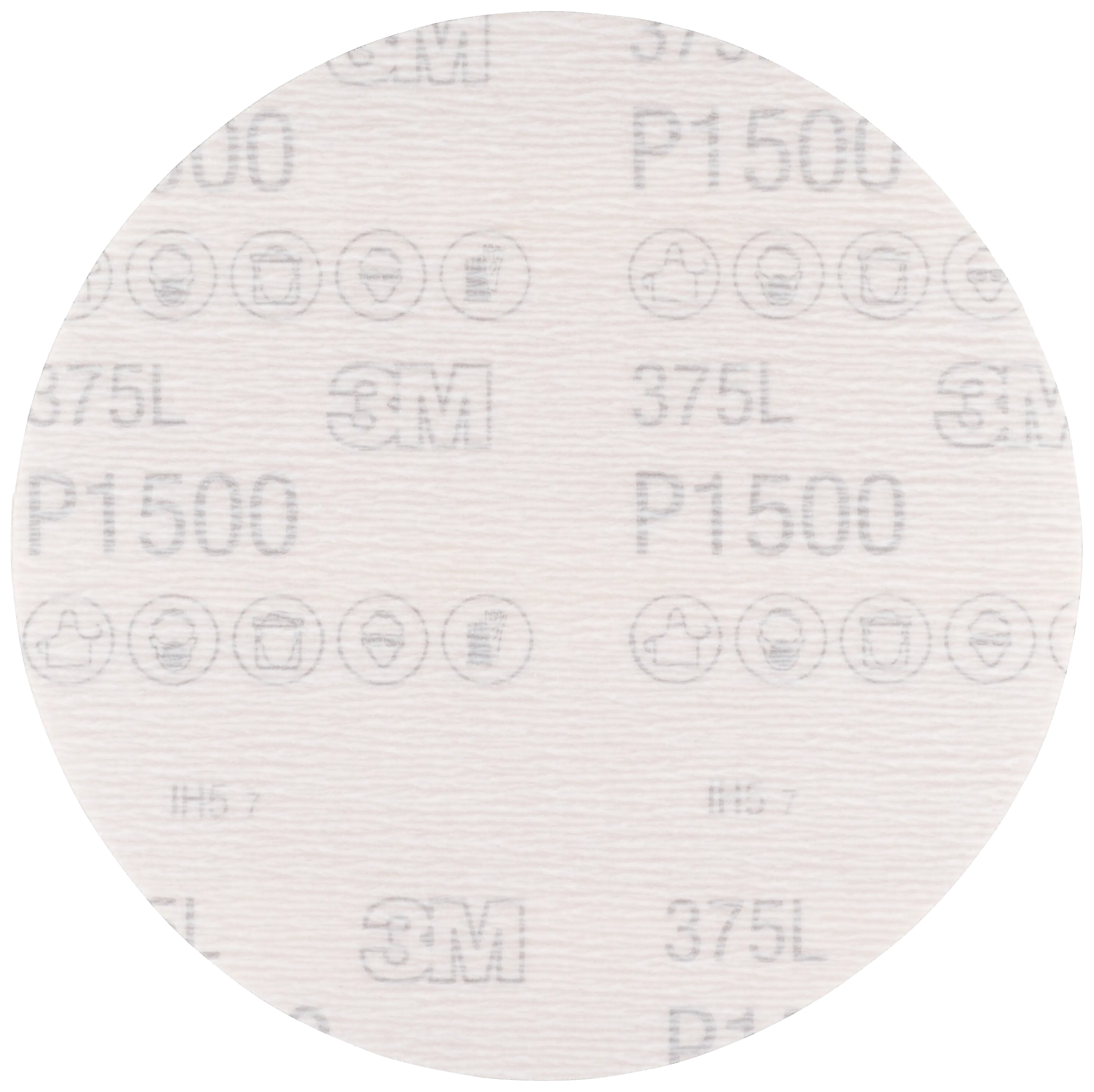 Hookit filmrondel 375L u/huller P1500 150mm