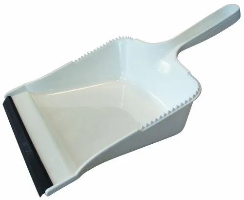 Feieblad plast hvit 5581