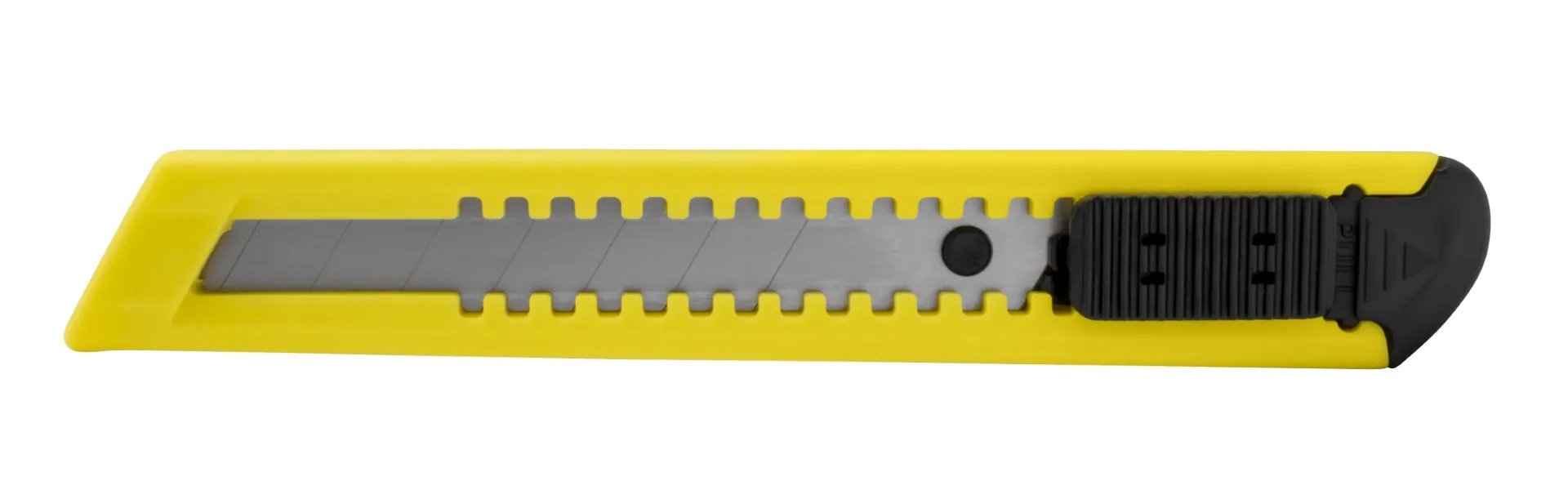 Kniv med 18 mm knivblad og automatisk lås