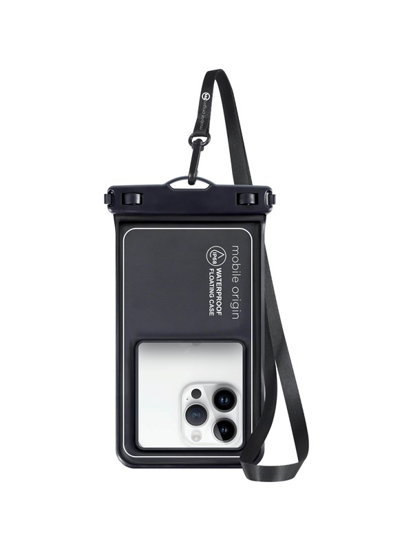 Mobile Origin Waterproof Floating Case 6 -8" - black/white