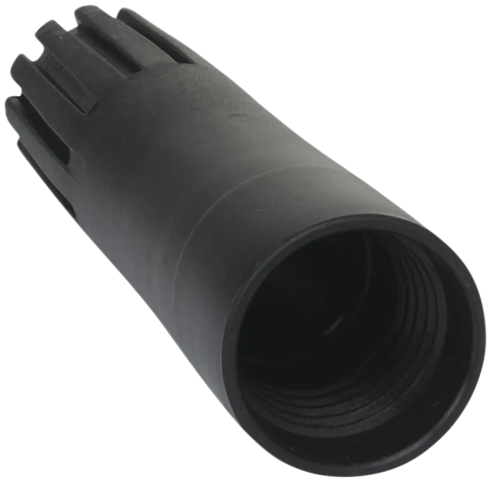 Konusadapter til gjengeaksel, 100 mm, sort