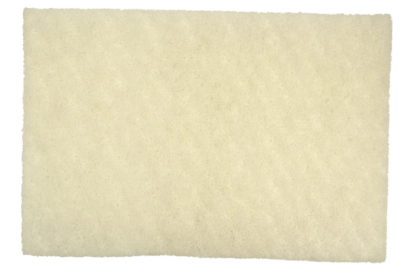 Non-woven ark 152×229 mm hvit uten slipemiddel