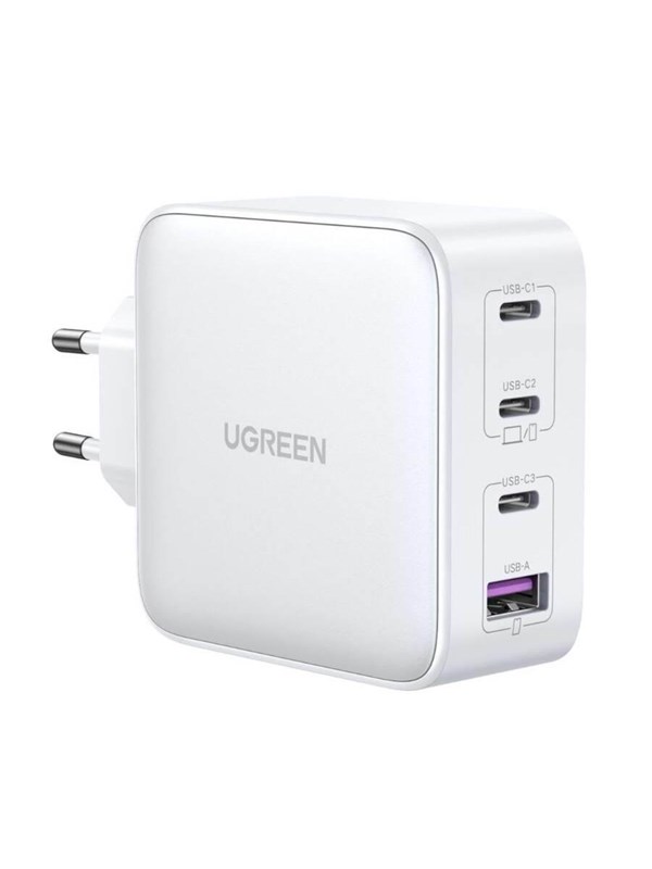 UGREEN Nexode GaN 100W Quad USB Charger - White