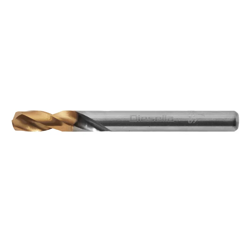 Kortbor (stubbor) HSS TiN-topp 3,30 mm Type N DIN 1897R
