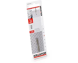 HSS metallbor 1,5 mm - 3 stk.