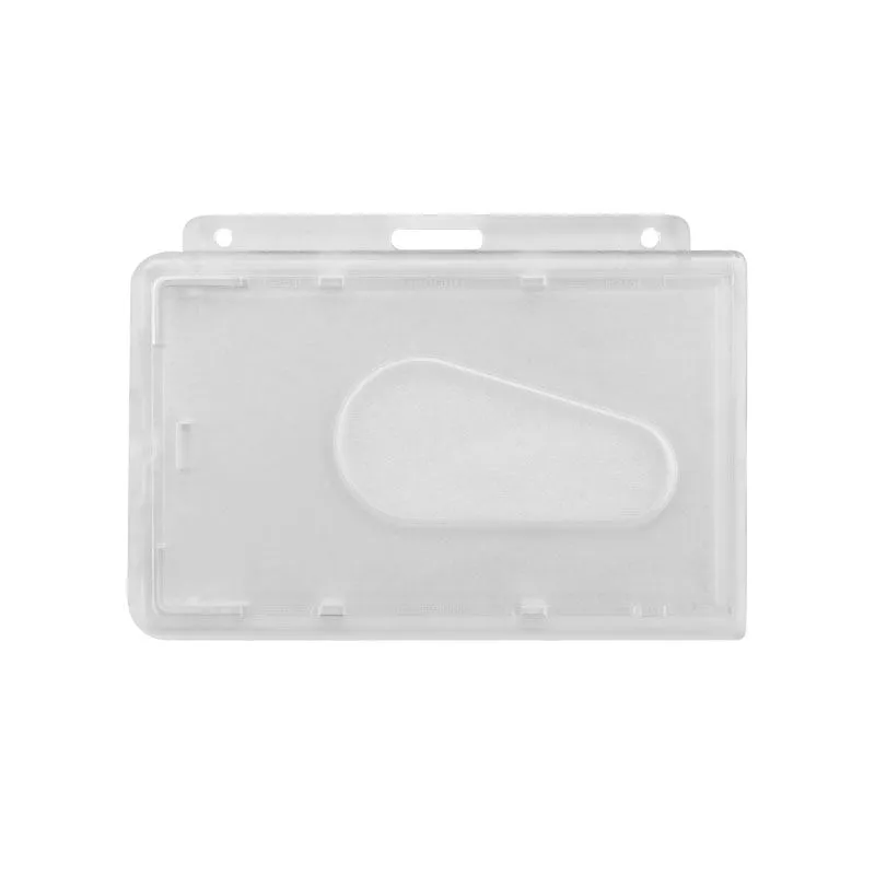 Kortholder i klar plast 86x54 mm for Key-Bak ID- og nøkkelholder