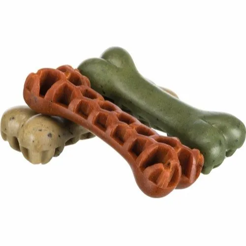 Trixie Denta Fun Veggie Honey Cumb Bone Tyggebein - 8 cm