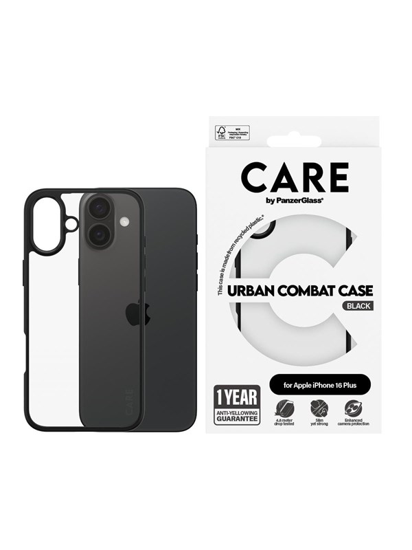 CARE by PanzerGlass Case Flagship Urban Combat iPhone 16 Plus
