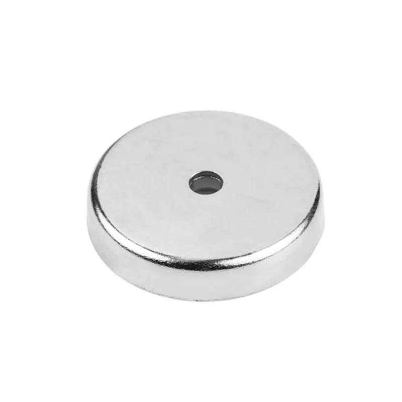 Ferritt pottemagnet Ø40 mm med Ø5,5 mm hull (85N)