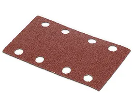 Borrelås sandpapir 80 x 133 mm - korn 80