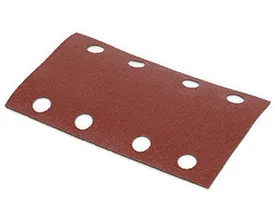 Borrelås sandpapir 80 x 133 mm - korn 180