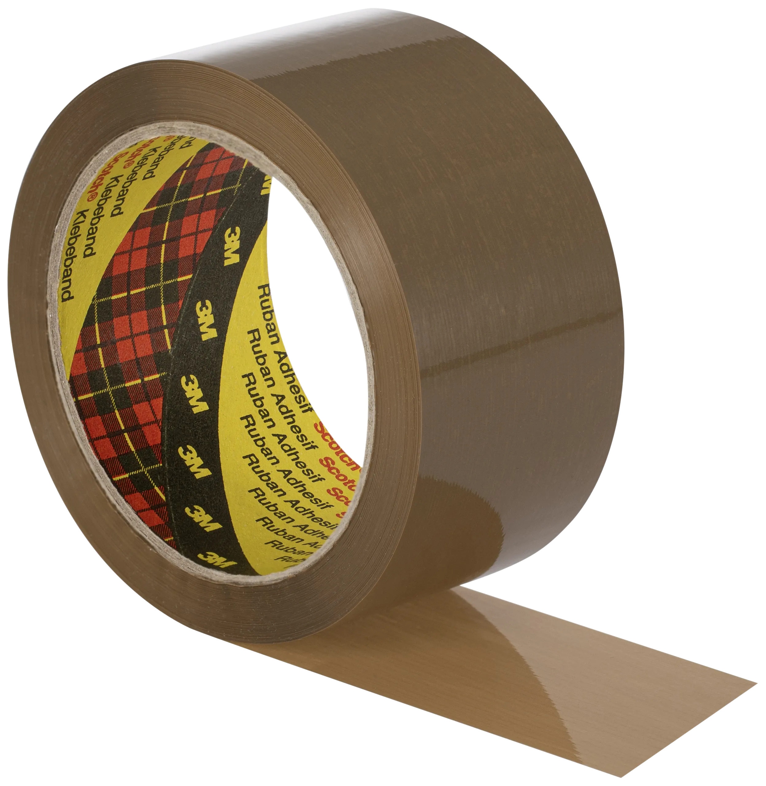 Emballasjetape 371 50mm × 66m brun