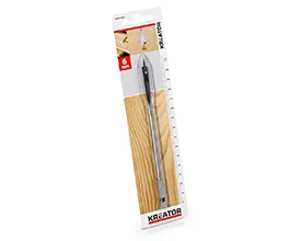 Flattbor 6,0 mm x 152 mm - 1/4" skaft