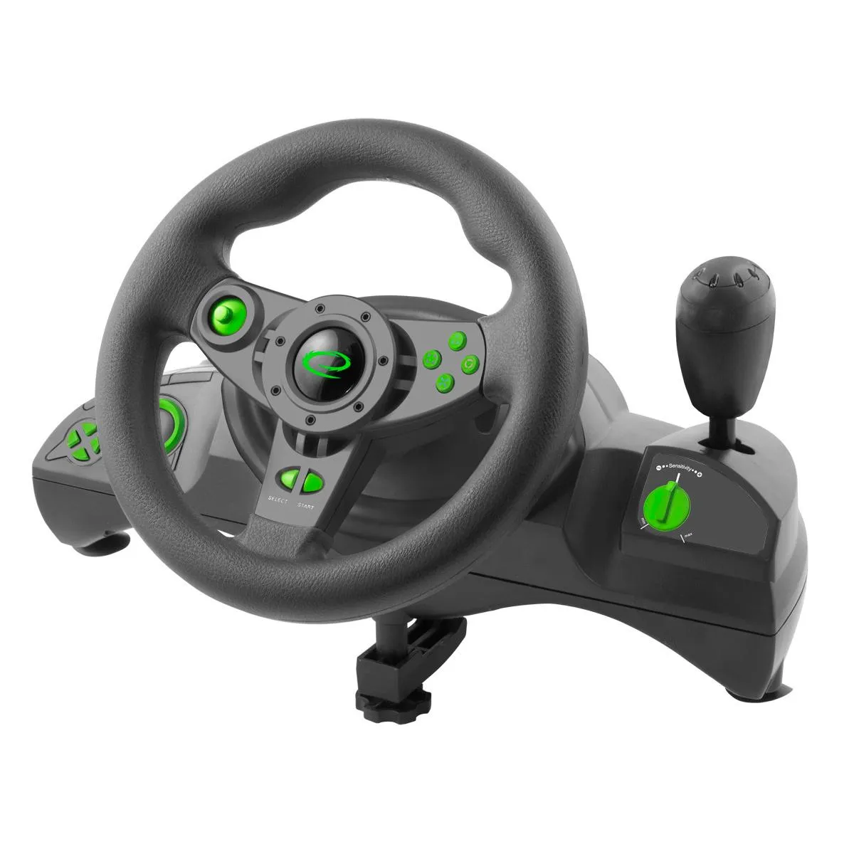 Esperanza NITRO - Wired Steering wheel & Pedal set - PC