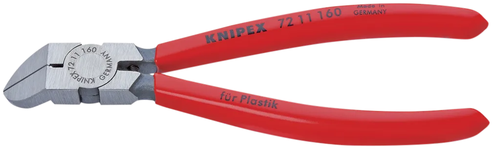 KNIPEX Sideskjærer for kunststoff