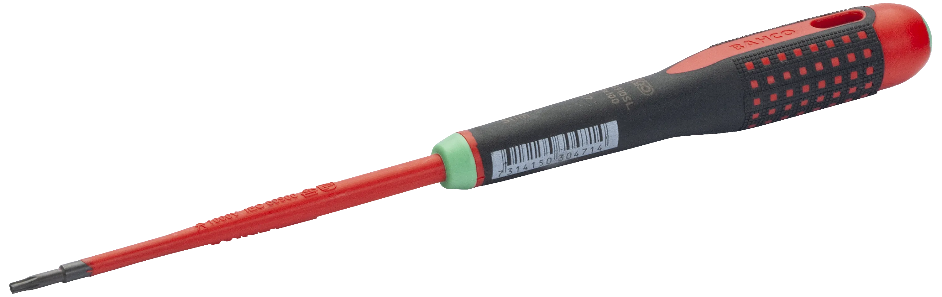 BAHCO 8920sl insulated ergo torx® screwdrivers with slim blades torx 20x100