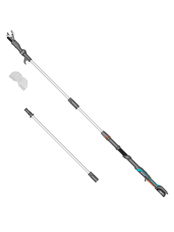 Gardena Batteri Grensaks teleskop HighCut 360/18V P4A Klar-til-bruk