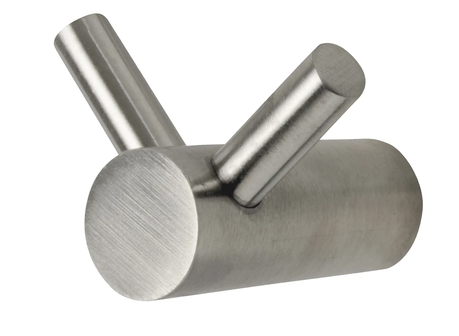 Home>it Knagg med 2 kroker "Y" rustfritt
