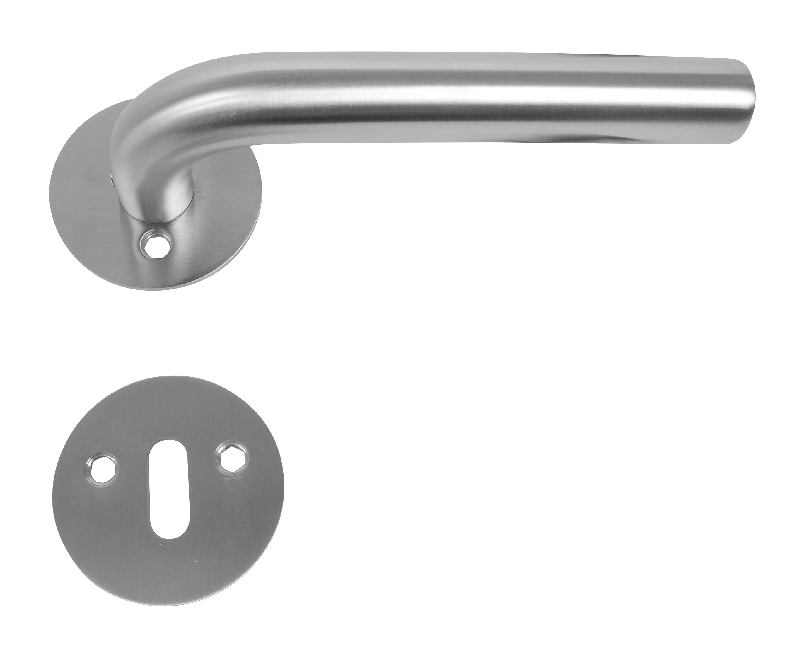 Home>it Dørhåndtak 19 mm L DESIGN - rustfritt stål