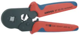 KNIPEX Selvjusterende presstenger for endehylser, for side mating