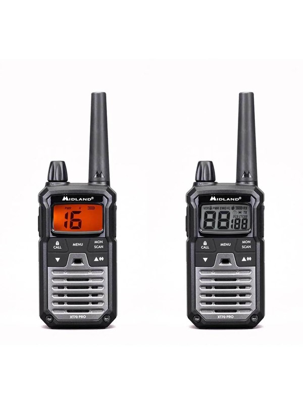 MIDLAND Walkie Talkie XT70 Pro Duo Black/Dark Grey