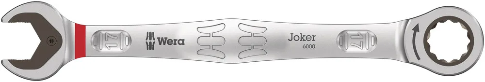 Wera Joker ratcheting combination wrenches # 17