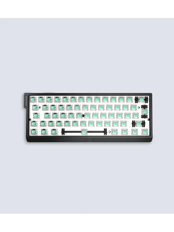 Wooting 60HE+ - ISO - No Keycaps - Linear60 (Rev1) - Gamingtastatur - Uten numpad - Universal - Svart