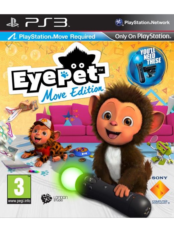 Eyepet Move Edition - Sony PlayStation 3 - Virtuelt kjæledyr