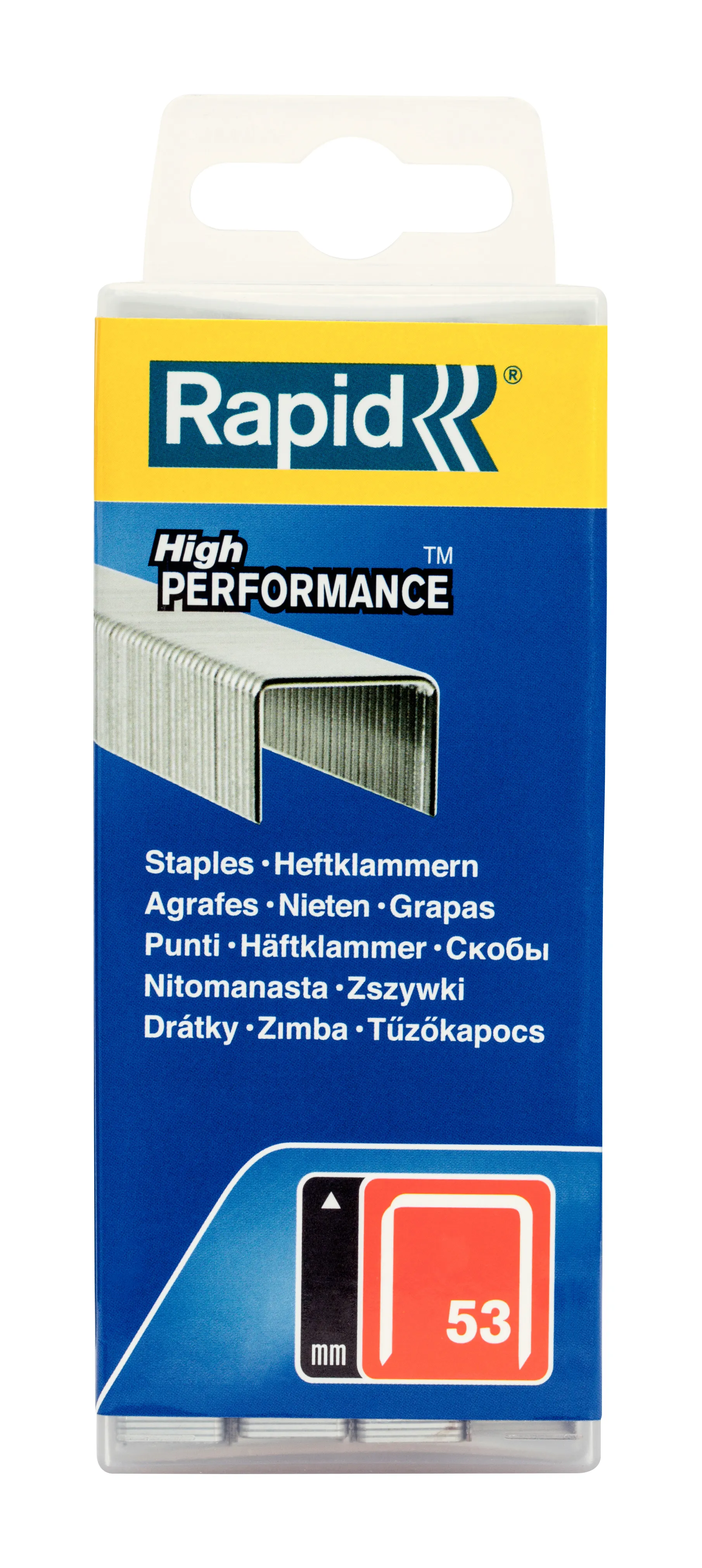 Rapid Staples 53/10 Galv 5M PP