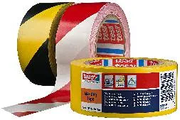 tesa Floor Marking Tape 33m x 50m Yellow-Black
