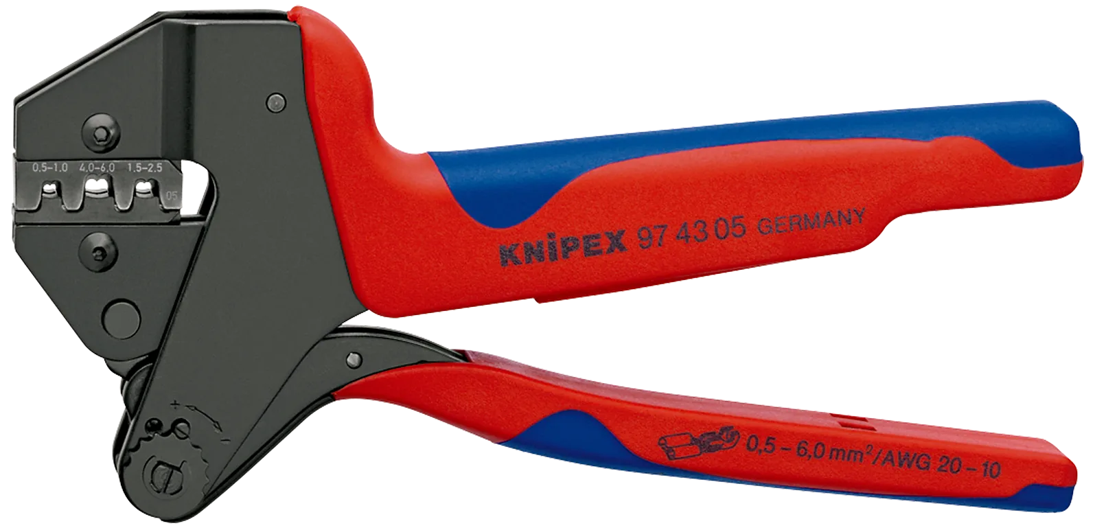 KNIPEX Press-systemtenger, for utskiftbare pressprofiler