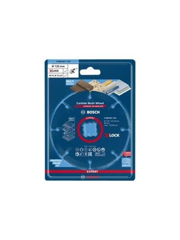 Bosch SKÃ-RESKIVE XL MULTIWHEEL 125MM HM
