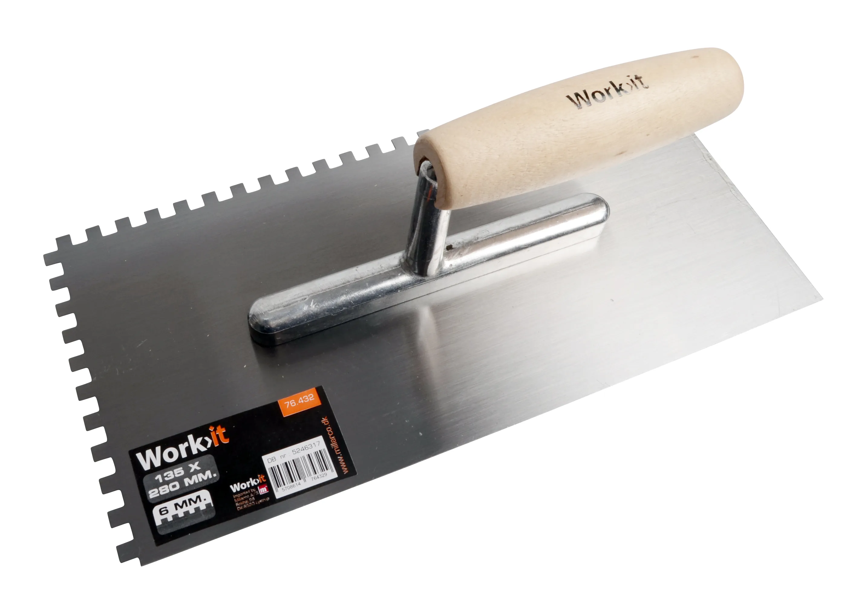 Work>it Tannsparkel 6mm tenner 135x280 mm