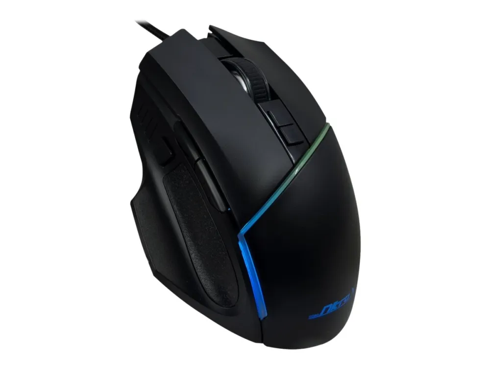 Inter-Tech Nitrox GT-100 RGB - Mus - Optisk - 7 - Svart