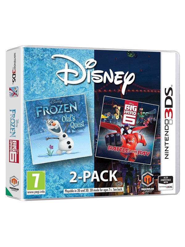 Frozen: Olaf's Quest + Big Hero 6 Double Pack - Nintendo 3DS - Collection