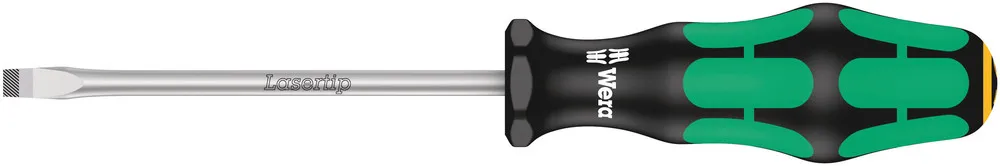 Wera 334 screwdriver for slotted screws 2.0 x 12.0 x 250 mm