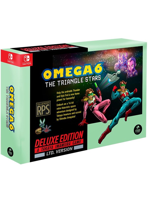 OMEGA 6: The Triangle Stars (Deluxe Edition) - Nintendo Switch - Eventyr
