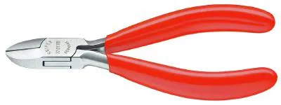 KNIPEX Elektronikk-sidekutter, Med gjennomstukket ledd