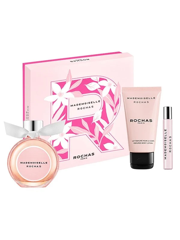 Rochas Mademoiselle  Eau De Parfum 107ml.- Gift Set
