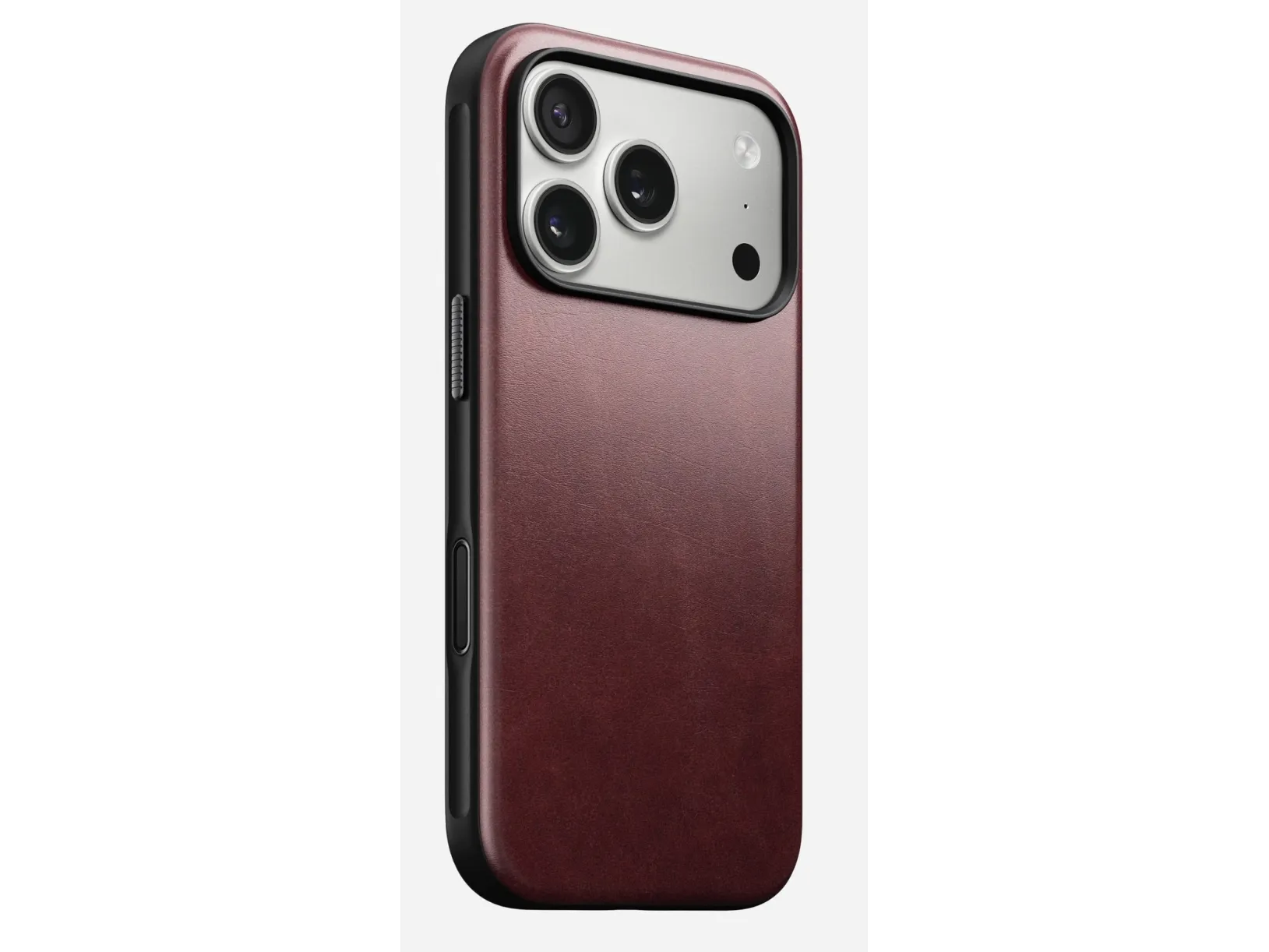 Nomad - Modern Leather Case - iPhone 17 Pro | Burgundy | Horween