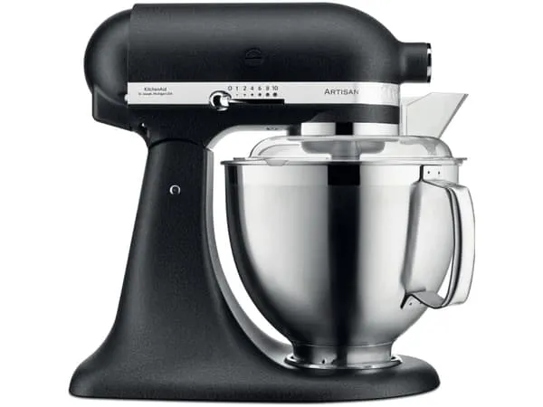 KitchenAid Kjøkkenmaskin Artisan Premium 5KSM185PSEBK - kitchen machine - 300 W - cast iron black