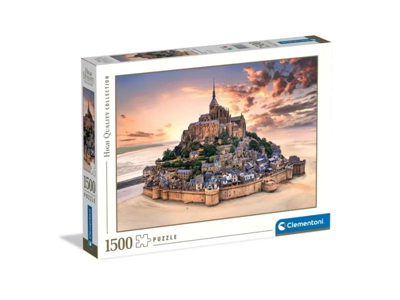 Clementoni Jigsaw Puzzle Mont Saint-Michel 1500 pcs. Gulv