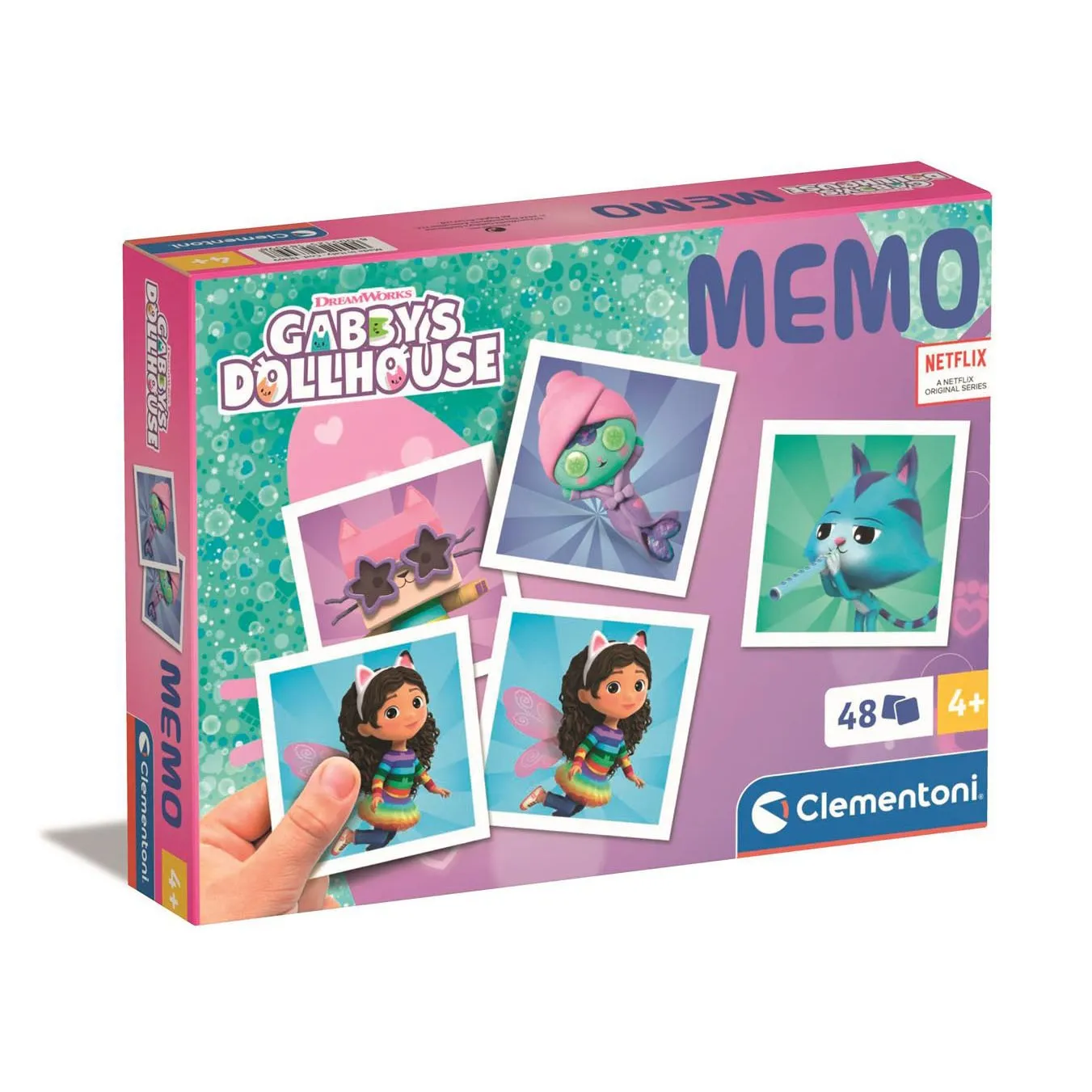Clementoni Gabby's Dollhouse Memory Game