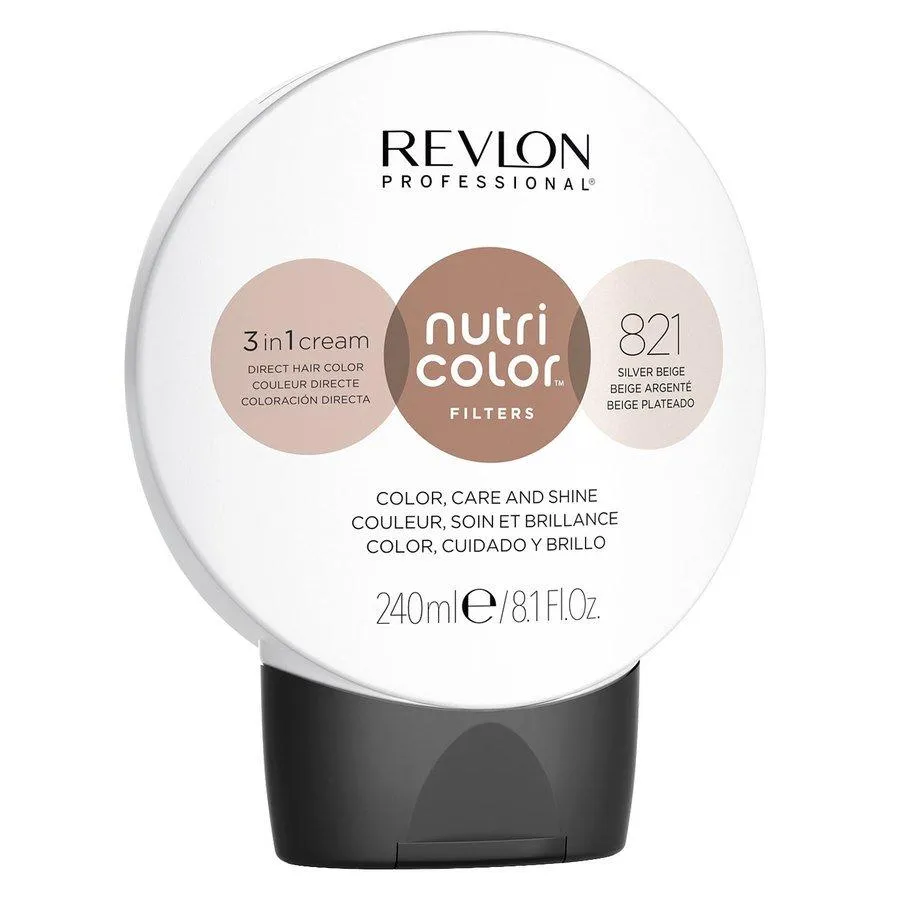 Revlon - Nutri Color Filters Toning 240 ml - 821 Silver Beige