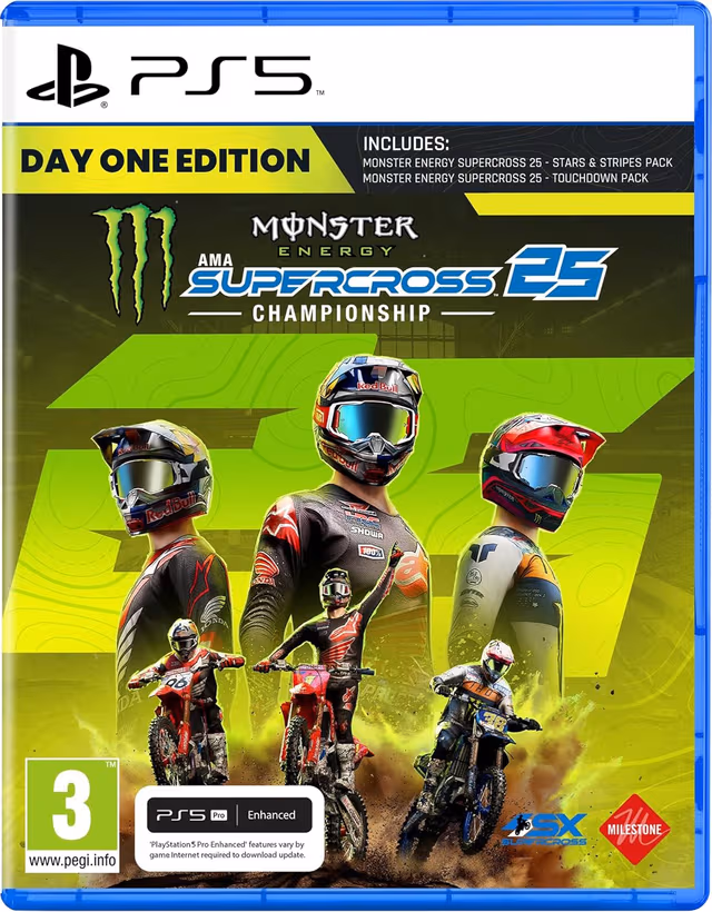 Monster Energy Supercross 25 - Sony PlayStation 5 - Racing