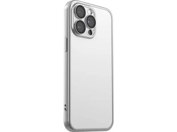 Joyroom JR-15Q2 Matte Protective Case for iPhone 15 Pro (Gray)
