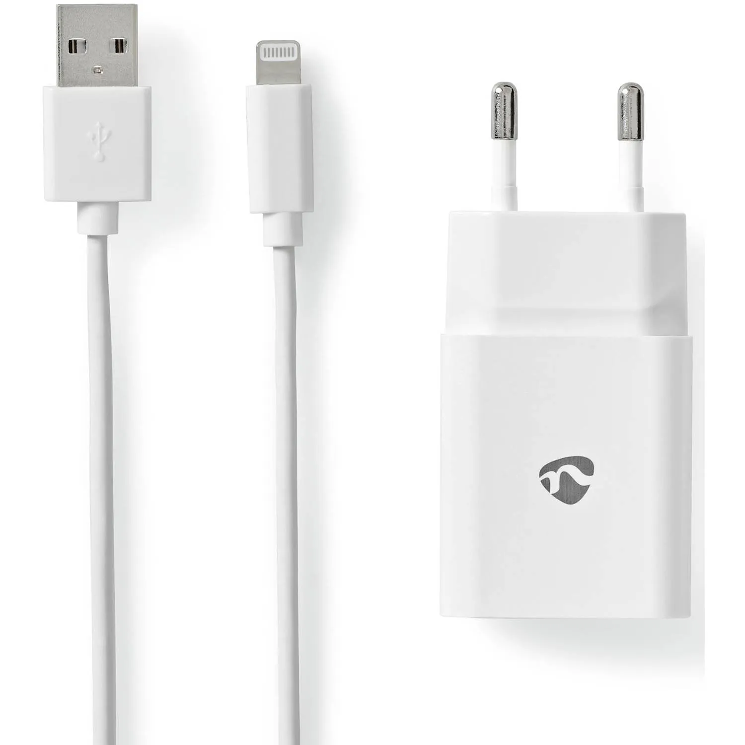 Nedis WCHAL242AWT power adapter - USB - 12 Watt